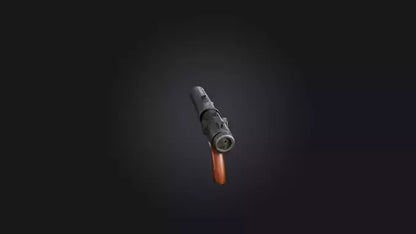 cartooon gun 3D model