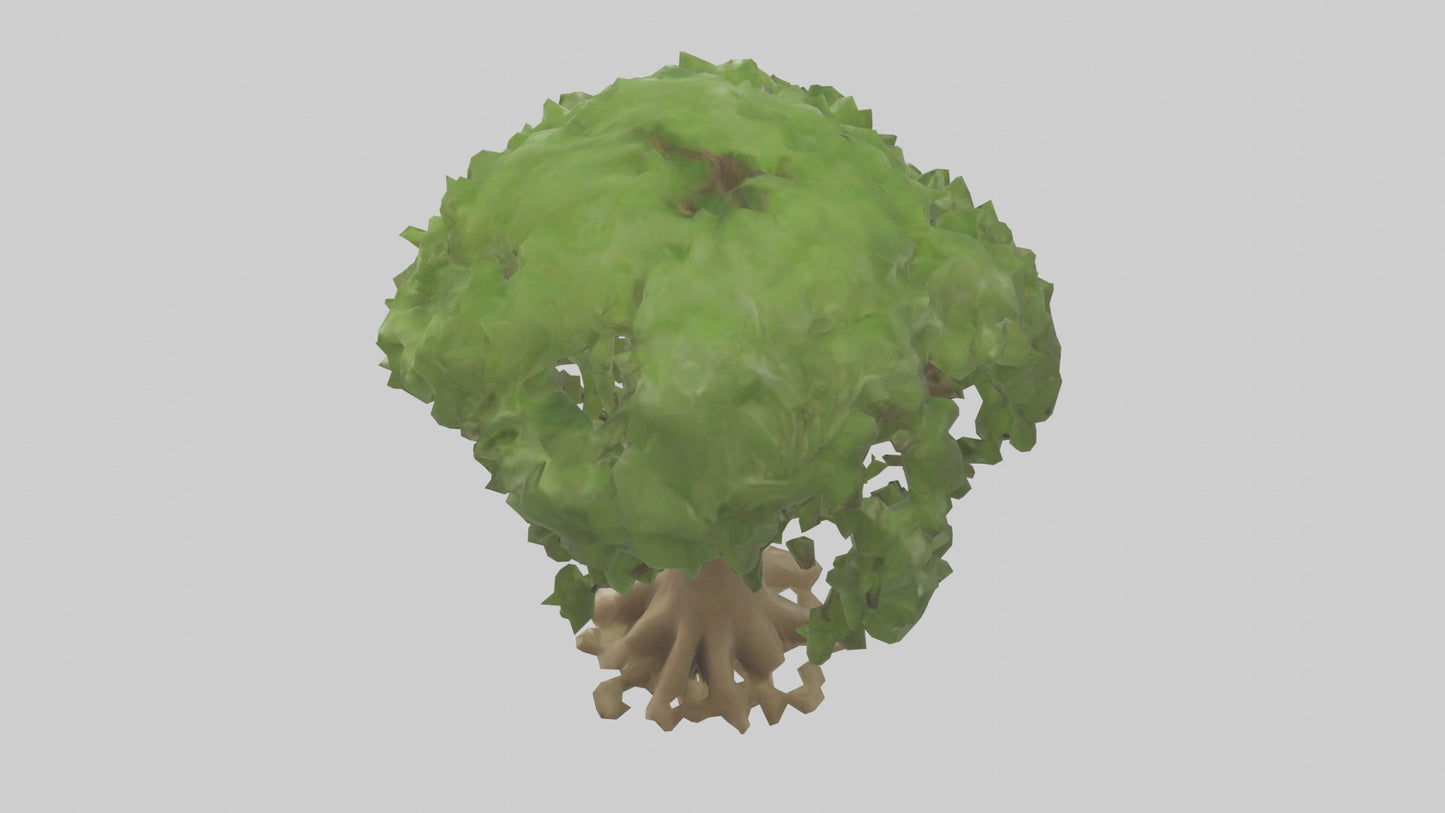 Cashew tree model 3D model