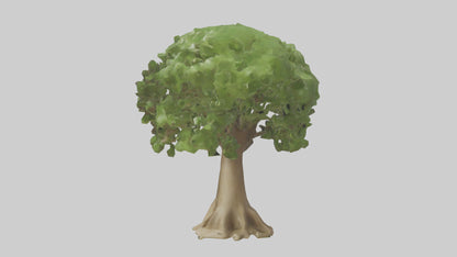 Cashew tree model 3D model