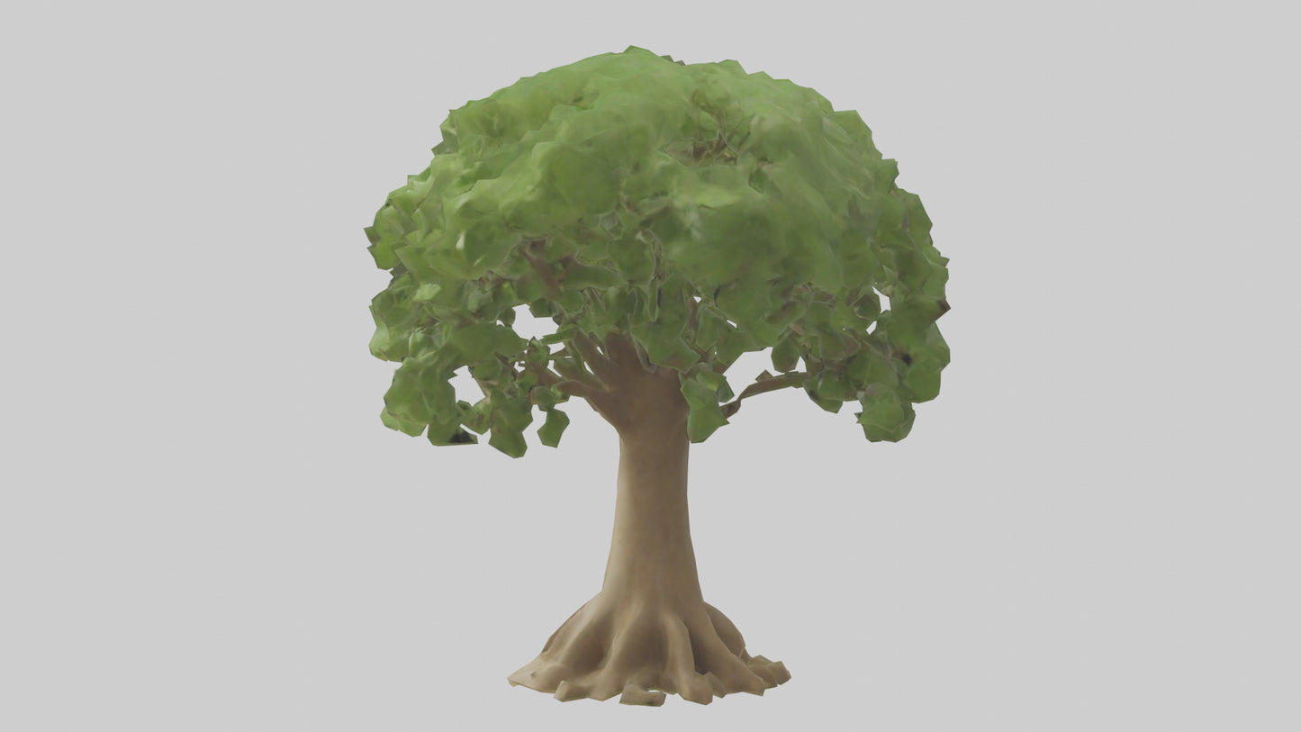 Cashew tree model 3D model