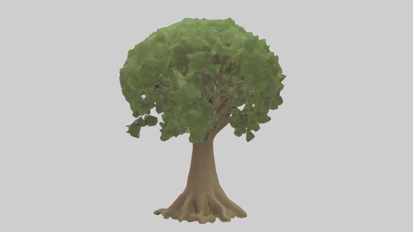 Cashew tree model 3D model