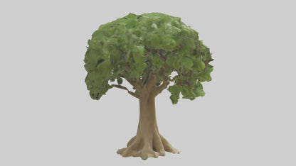 Cashew tree model 3D model