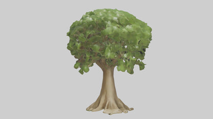 Cashew tree model 3D model