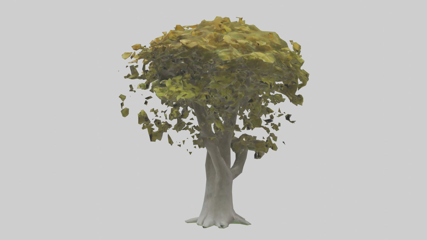 Catalpa tree model 3D model