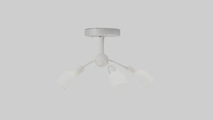 3D model Ceiling light model VR / AR / low-poly