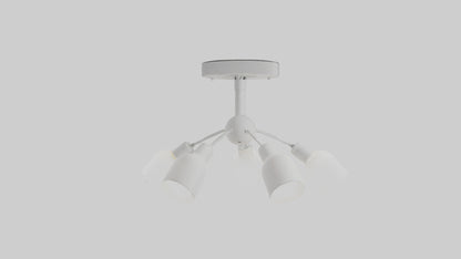 3D model Ceiling light model VR / AR / low-poly