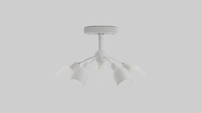 3D model Ceiling light model VR / AR / low-poly
