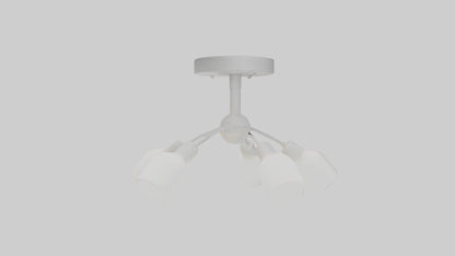 3D model Ceiling light model VR / AR / low-poly