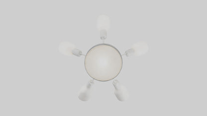 3D model Ceiling light model VR / AR / low-poly