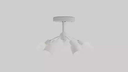 3D model Ceiling light model VR / AR / low-poly