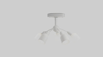 3D model Ceiling light model VR / AR / low-poly