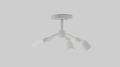 3D model Ceiling light model VR / AR / low-poly