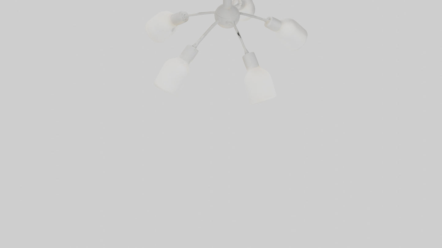 3D model Ceiling light model VR / AR / low-poly