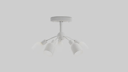 3D model Ceiling light model VR / AR / low-poly