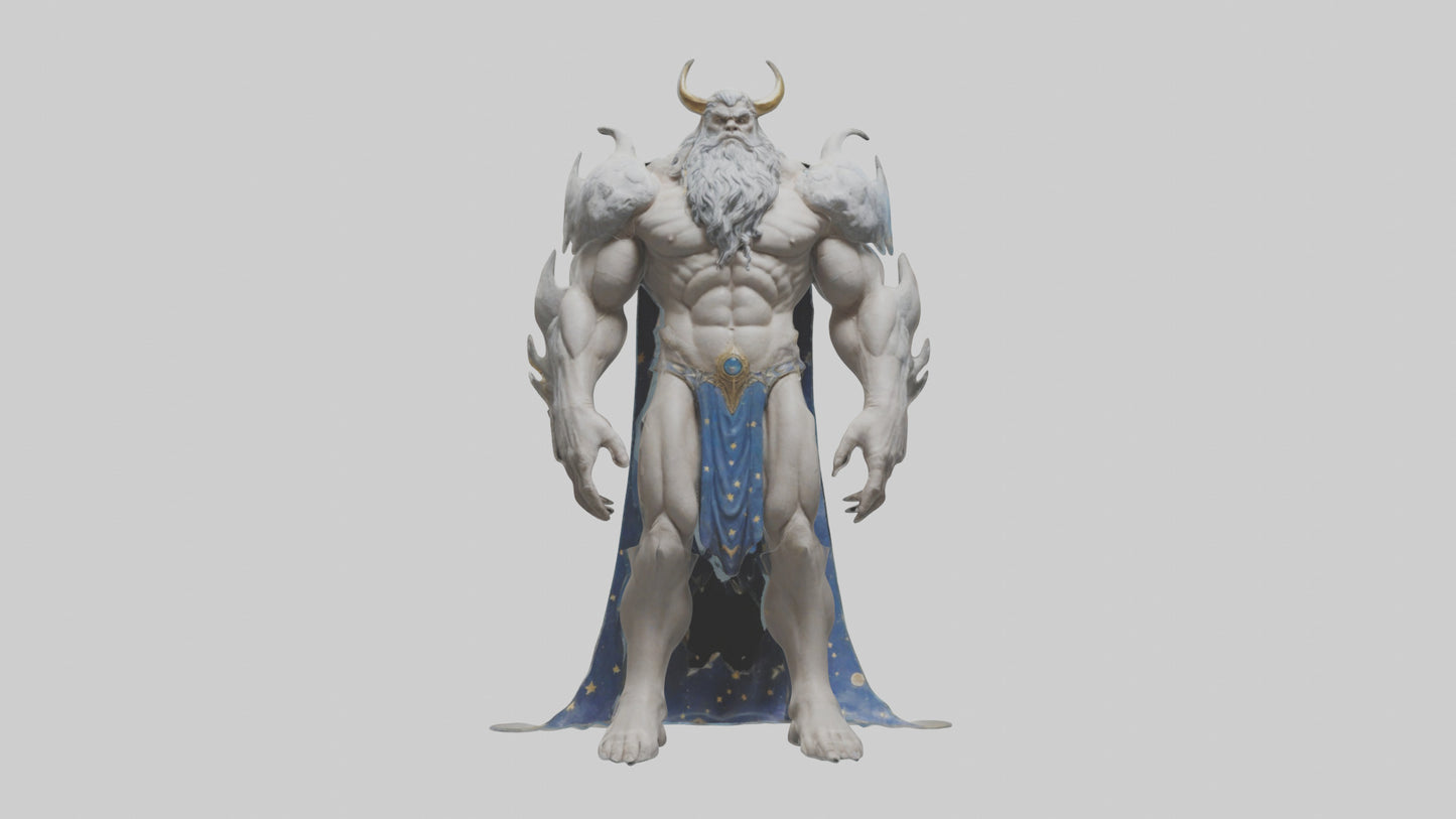 Celestial Giant model VR / AR / low-poly