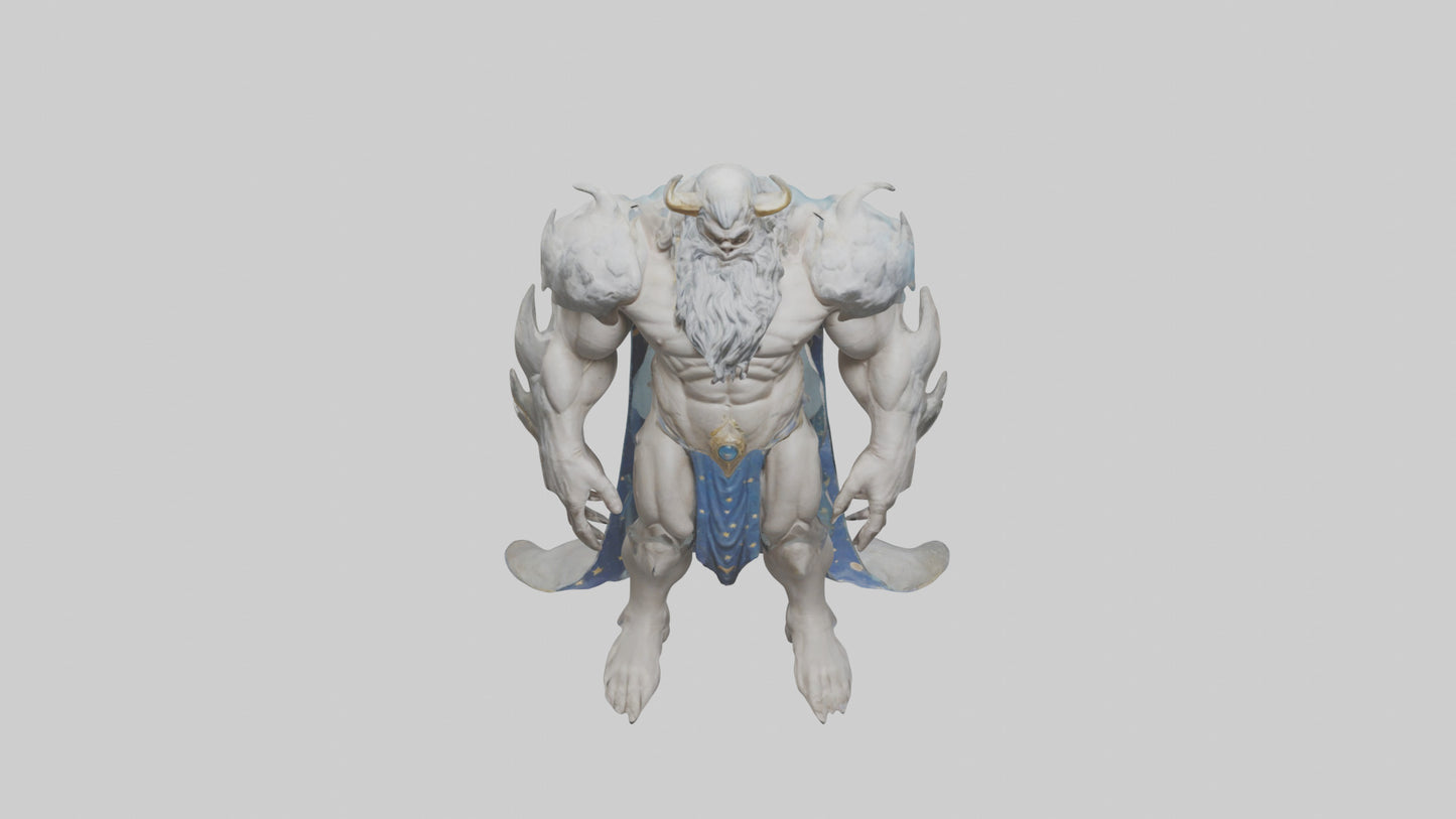 Celestial Giant model VR / AR / low-poly