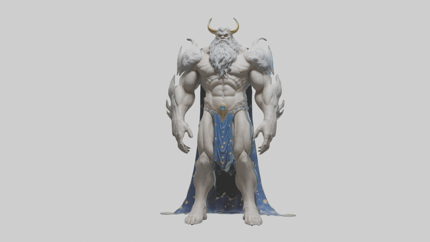 Celestial Giant model VR / AR / low-poly