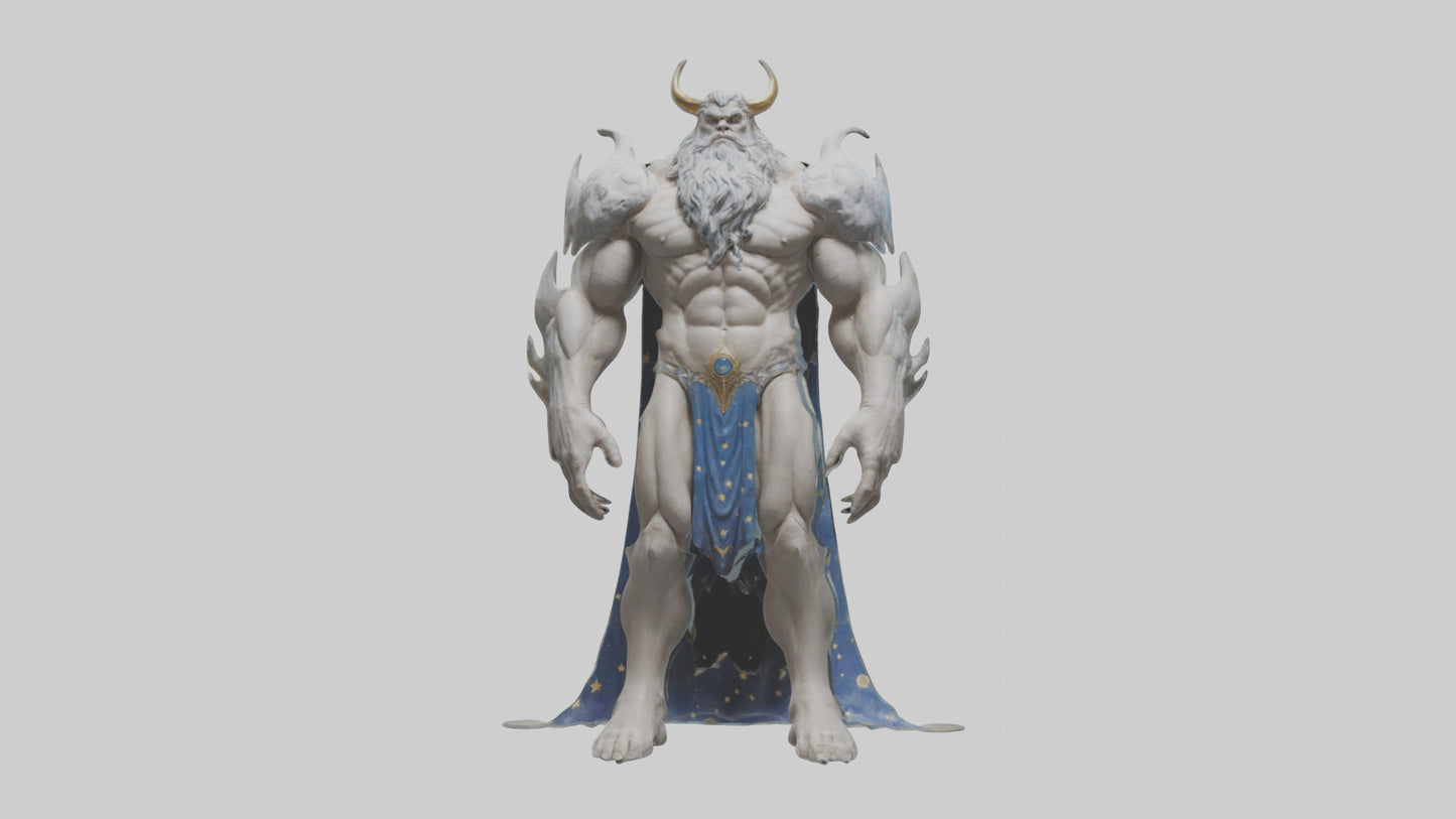 Celestial Giant model VR / AR / low-poly