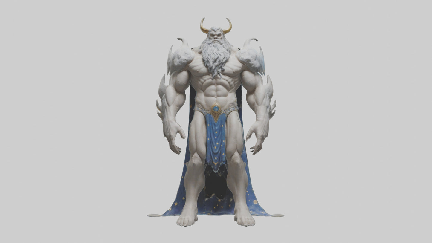 Celestial Giant model VR / AR / low-poly