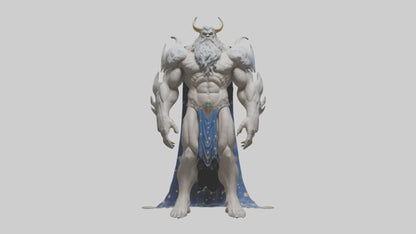 Celestial Giant model VR / AR / low-poly