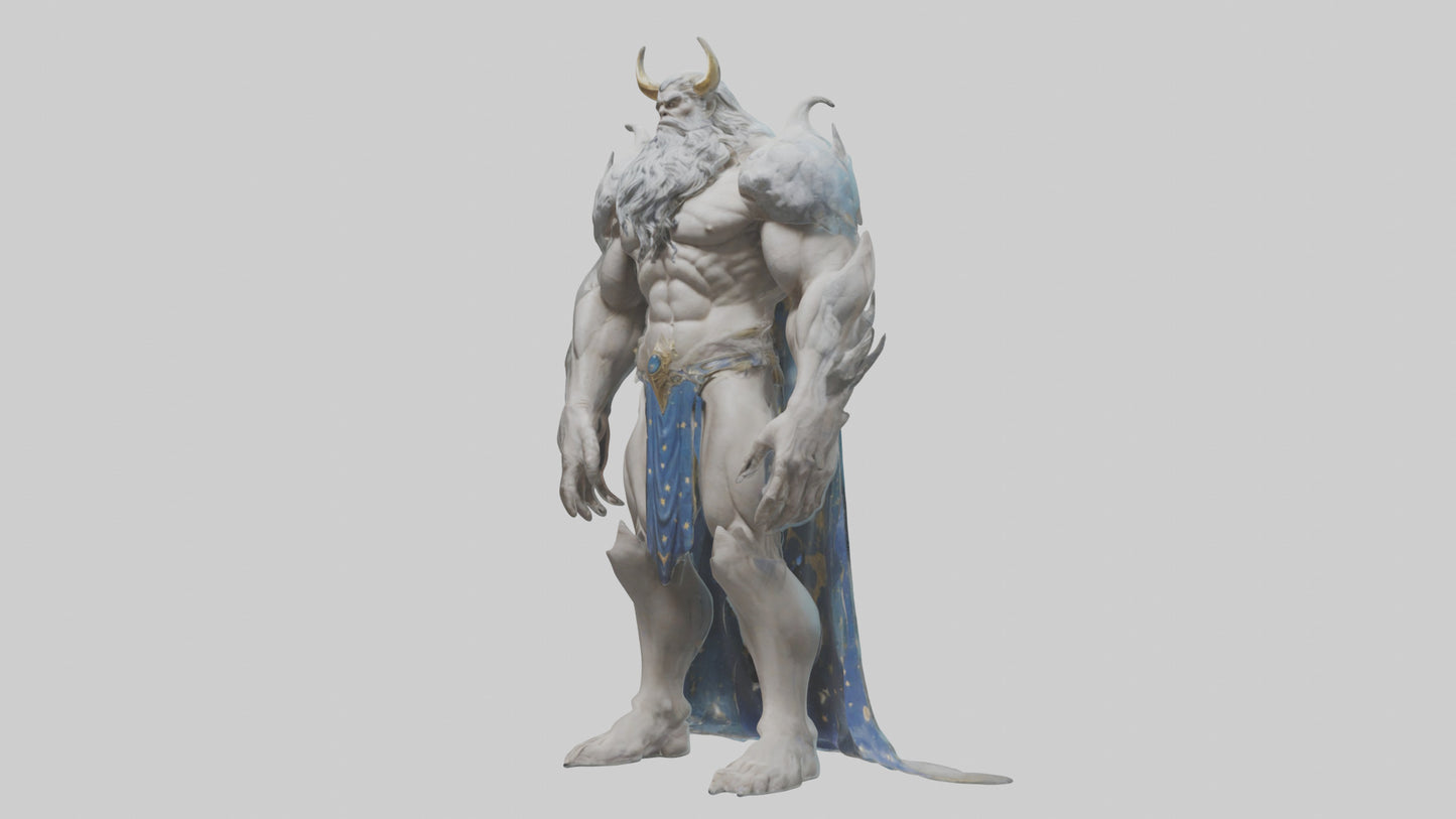 Celestial Giant model VR / AR / low-poly