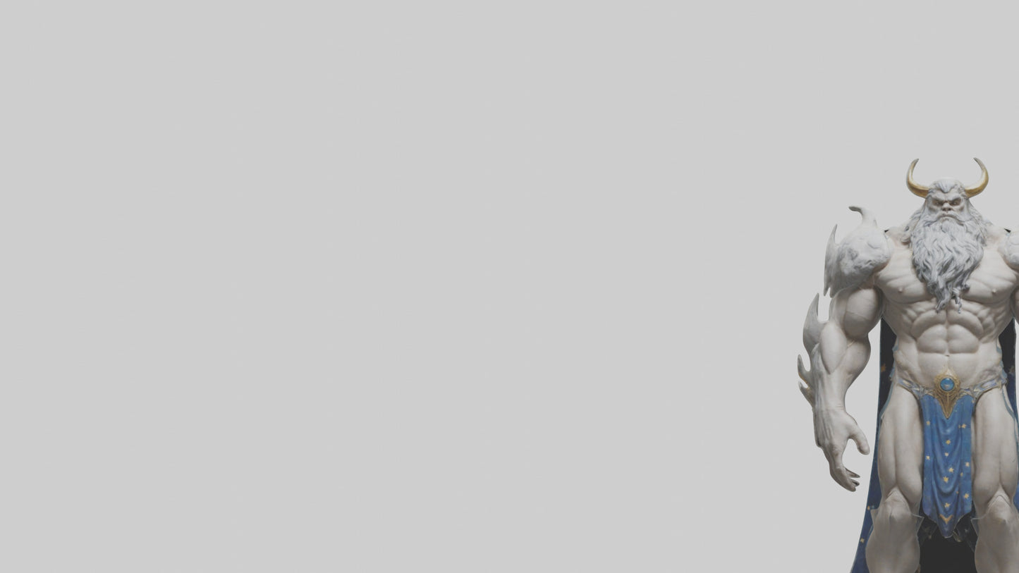 Celestial Giant model VR / AR / low-poly