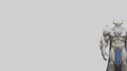 Celestial Giant model VR / AR / low-poly