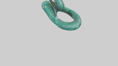 Celestial Serpent statue model VR / AR / low-poly