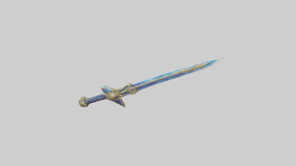 3D model Celestial Sword model VR / AR / low-poly