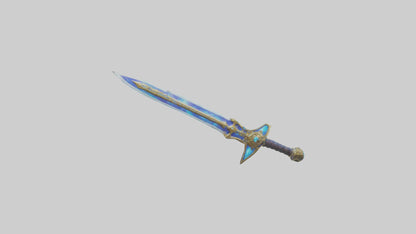 3D model Celestial Sword model VR / AR / low-poly