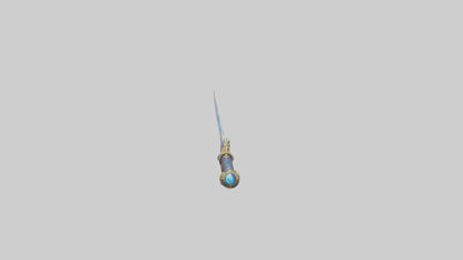 3D model Celestial Sword model VR / AR / low-poly