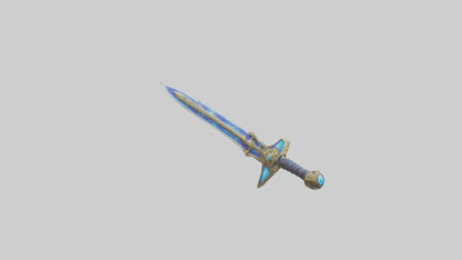 3D model Celestial Sword model VR / AR / low-poly