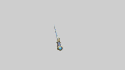 3D model Celestial Sword model VR / AR / low-poly
