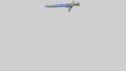 3D model Celestial Sword model VR / AR / low-poly