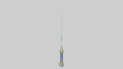 3D model Celestial Sword model VR / AR / low-poly