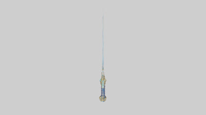 3D model Celestial Sword model VR / AR / low-poly