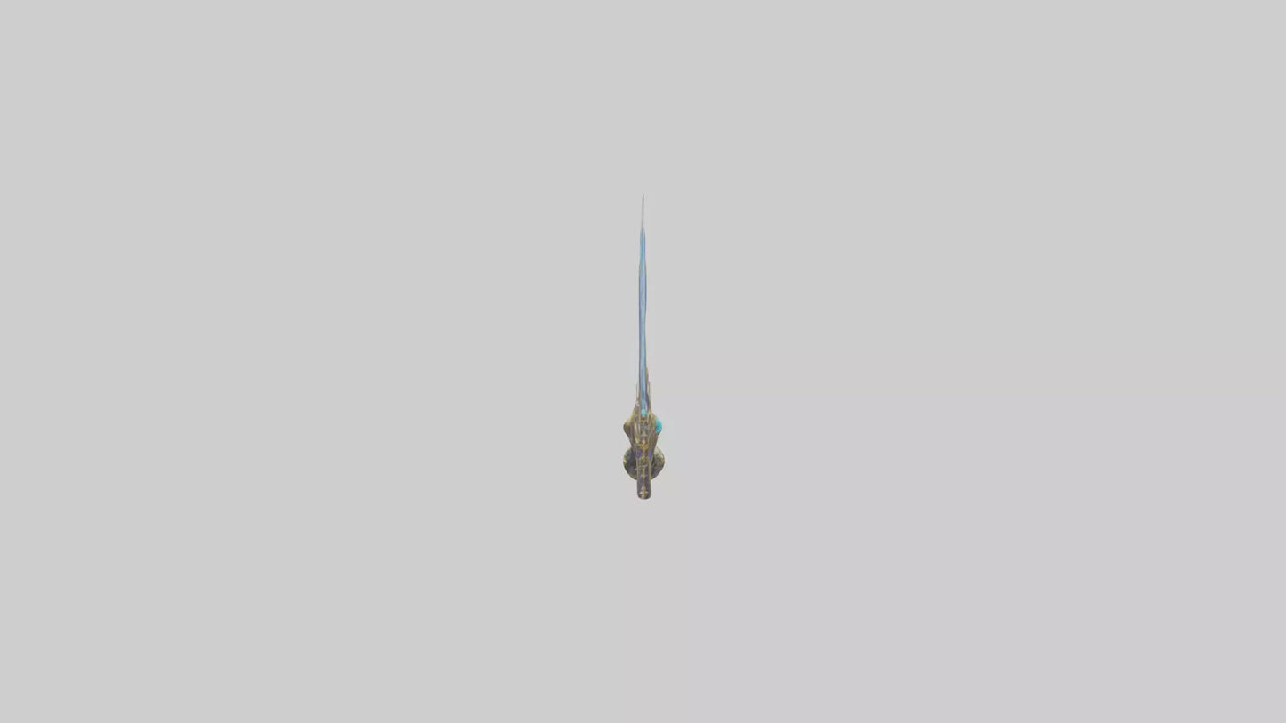 3D model Celestial Sword model VR / AR / low-poly