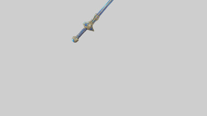 3D model Celestial Sword model VR / AR / low-poly