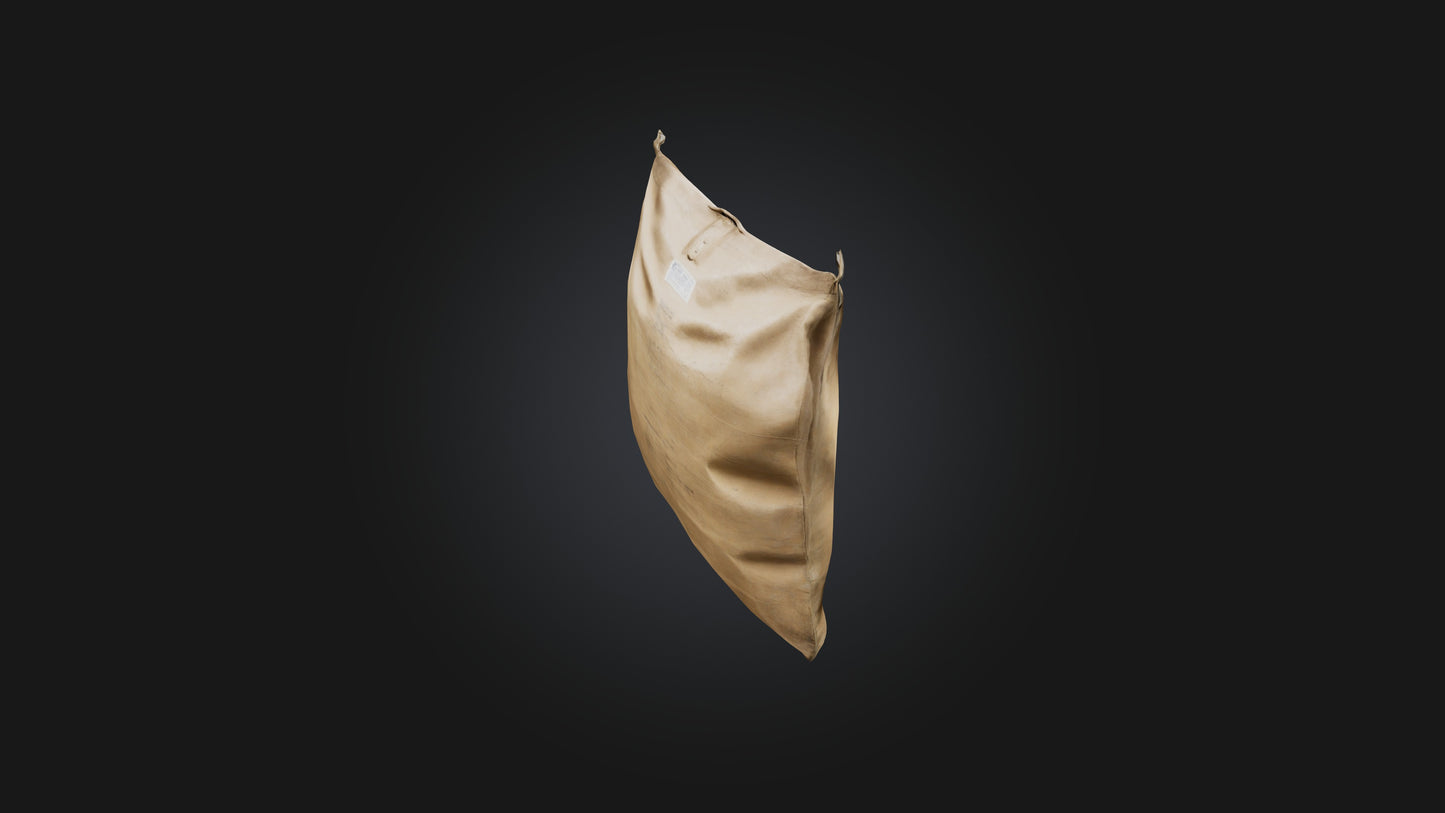 3D model Cement Bag VR / AR / low-poly