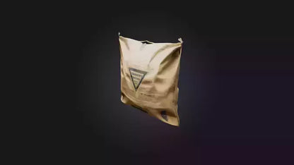 3D model Cement Bag VR / AR / low-poly
