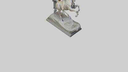 3D model Centaur statue model VR / AR / low-poly