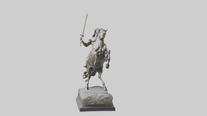 3D model Centaur statue model VR / AR / low-poly