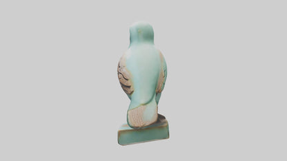 Ceramic Bird statue model 3D model