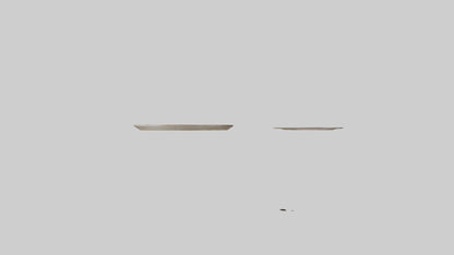 Ceramic Wall Plates VR / AR / low-poly