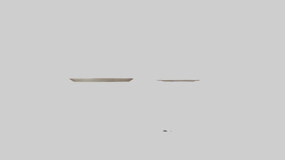 Ceramic Wall Plates VR / AR / low-poly