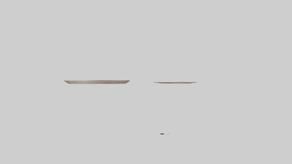 Ceramic Wall Plates VR / AR / low-poly