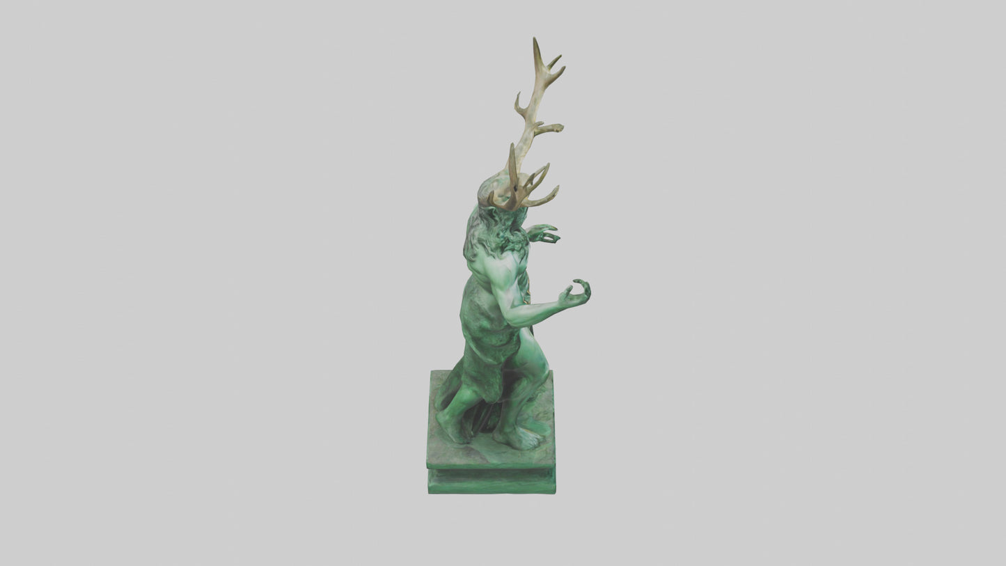 3D model Ceramic Wall Sculpture VR / AR / low-poly