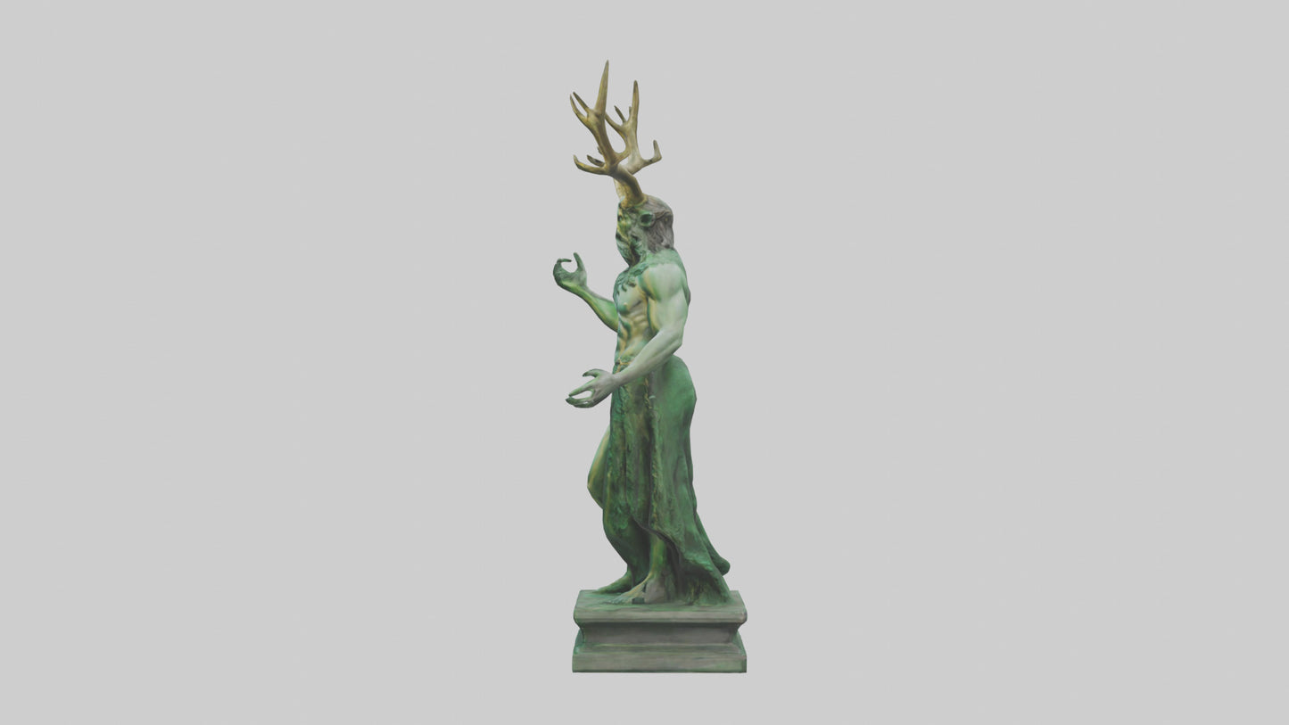3D model Ceramic Wall Sculpture VR / AR / low-poly