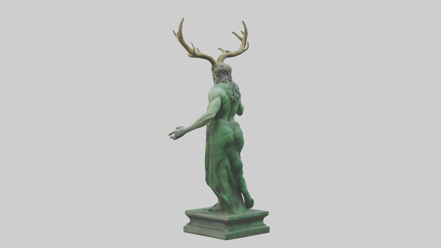 3D model Ceramic Wall Sculpture VR / AR / low-poly