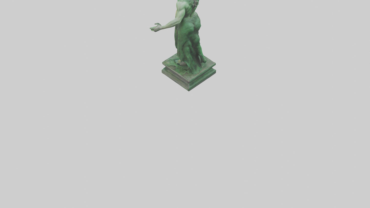 3D model Ceramic Wall Sculpture VR / AR / low-poly